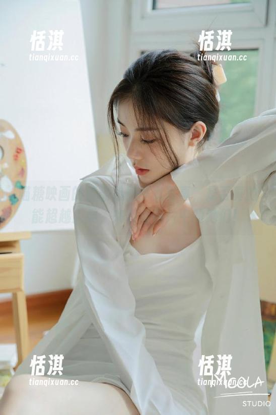 喵糖映画的智能机器少女写真，是否真的能超越人类，来看看照片中的她们！