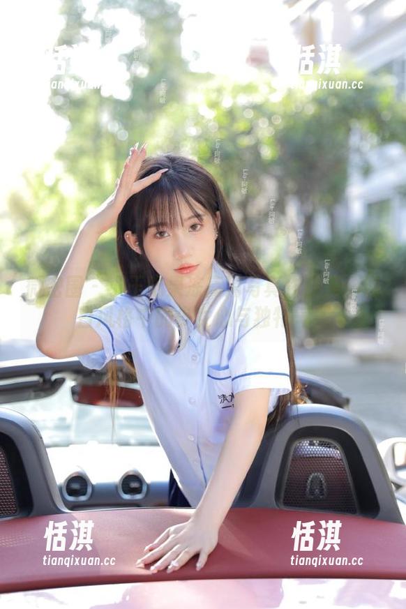 微密圈 - 小玉吃果冻高清写真作品集：纯白风格中的少女心与独特气质