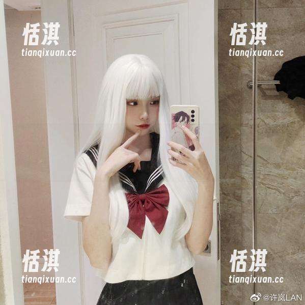 许岚LAN的半透毛衣：无圣光、唯美图，挑战你的审美底线！