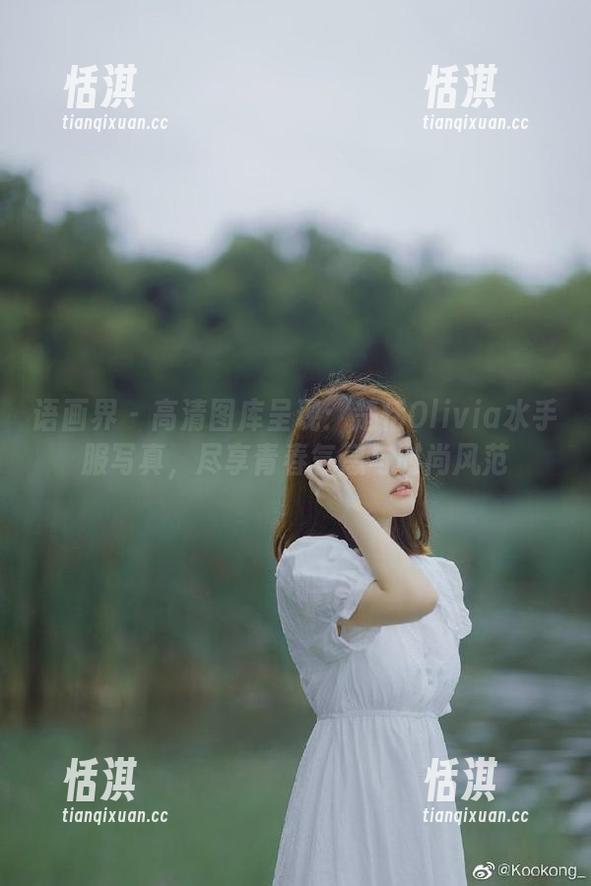 语画界 - 高清图库呈现：楚恬Olivia水手服写真，尽享青春气息与时尚风范