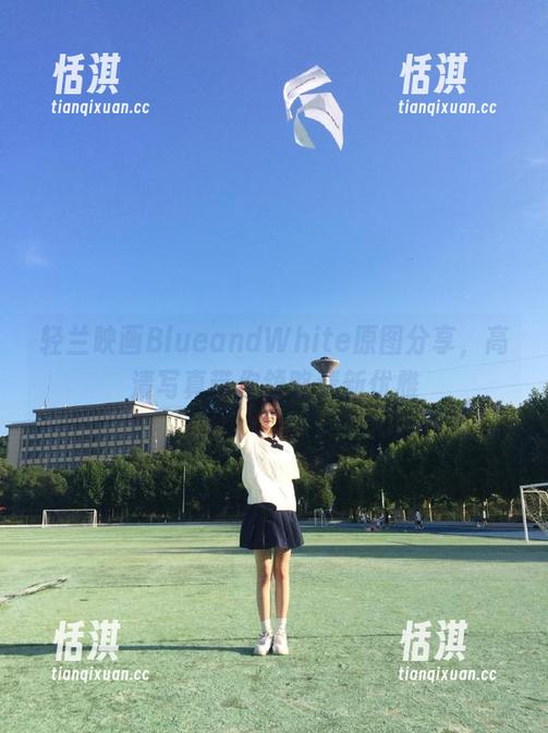 轻兰映画BlueandWhite原图分享，高清写真带你领略清新优雅